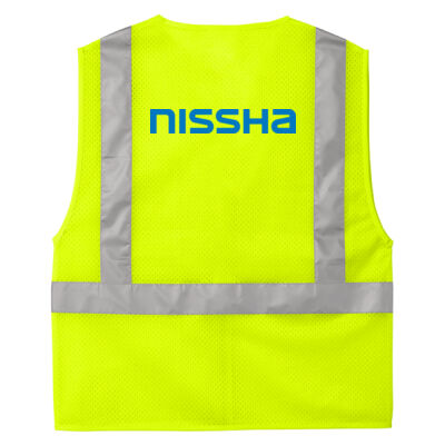 CornerStone ANSI 107 Class 2 Mesh Zippered Vest Thumbnail